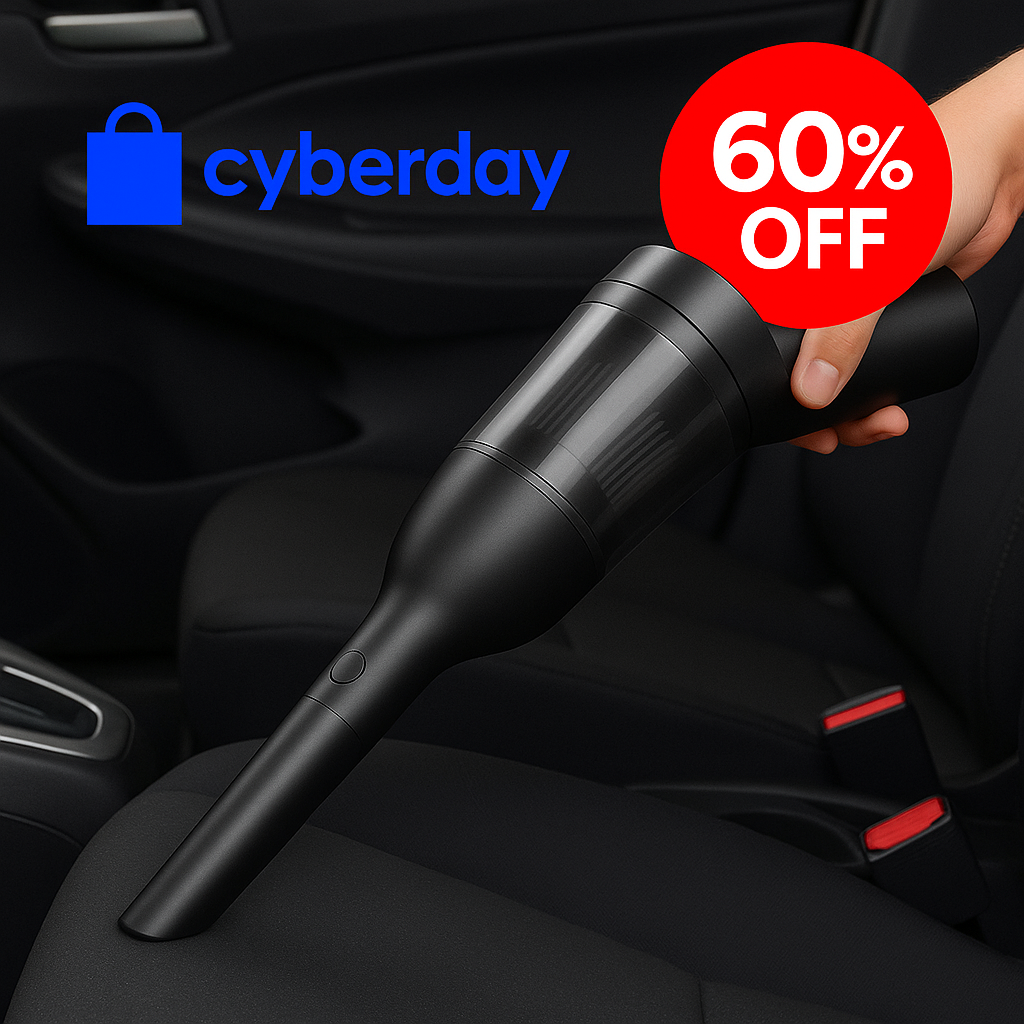 AutoClean Pro - Aspiradora Portátil Inalámbrica para Auto